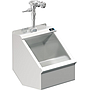 PALUXY 18 INCH TROUGH URINAL W/FLUSH VALVE