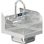 COMAL 9 x 9 x 5 HANDSINK SPACE SAVER WITH WALL FAUCET END SPLASH RIGHT