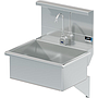 BLANCO 22 X 16 SCRUB UP SINK W /DECK ELECTRONIC FAUCET & SHELF